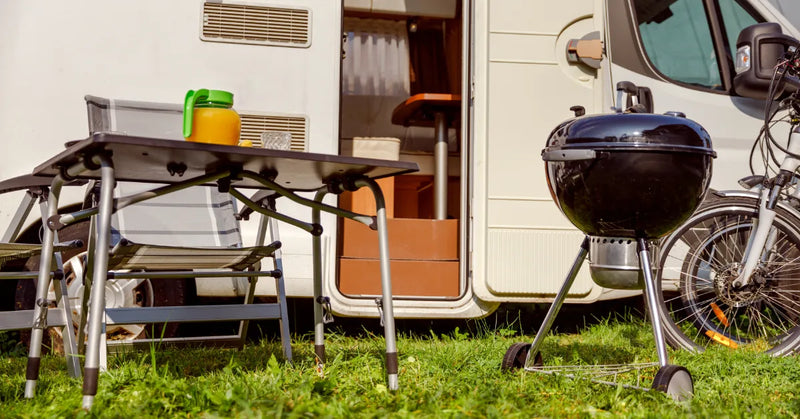 Camping-Tisch erweitern: mehr Ablagefläche und Ordnung am Stellplatz