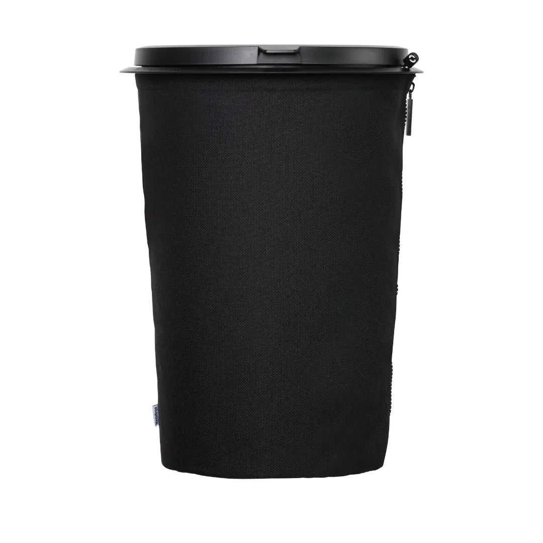 Flextrash Abfallbehaelter Boldly Black in Frontansicht