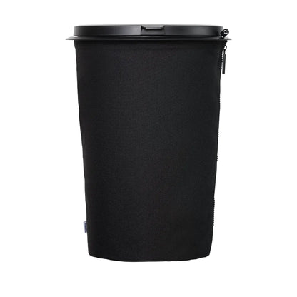 Flextrash Abfallbehaelter Boldly Black in Frontansicht