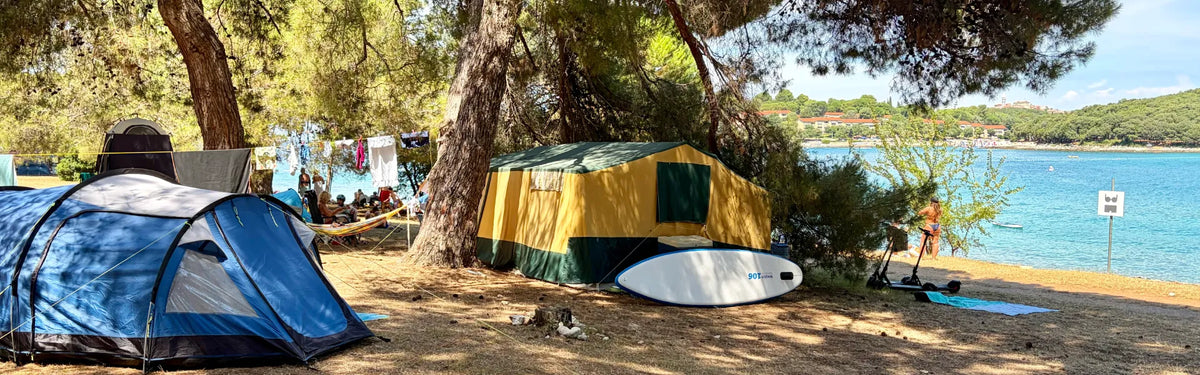 SheltaFlex beim Camping