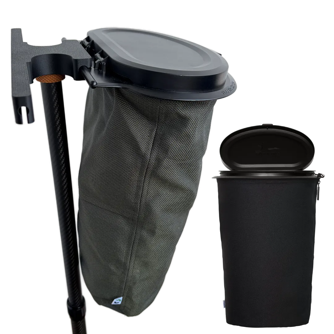 Flextrash Abfallbehälter am SheltaFlex FlexDock Duo