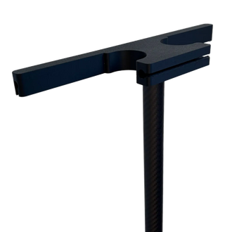 SheltaFlex FlexDock Duo mit Flextrash Abfallbehaelter vorne und KederRail hinten