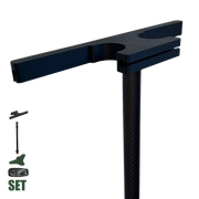 SheltaFlex FlexDock Duo Set – Camping Mülleimer & Zubehörhalter in einem System