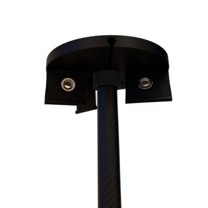 Unteransicht des SheltaFlex TableTower mit integrierter Kederleiste